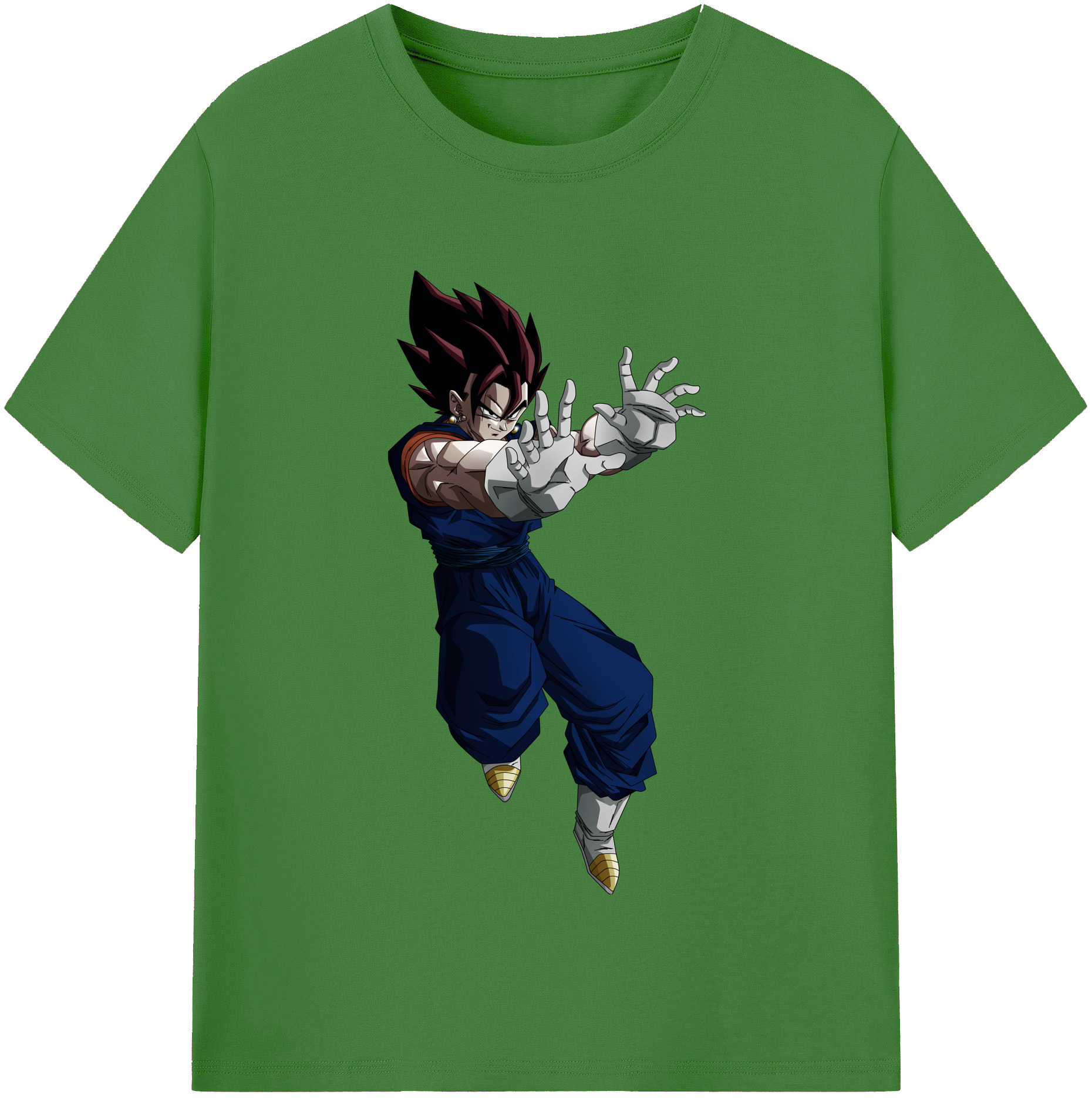 （画像用） ドラゴンボール ベジット DRAGON BALL Vegetto レディースカジュアルプリントTシャツ（綿100％）